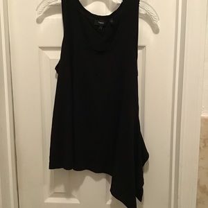Theory L stylish T-shirt tank with side split